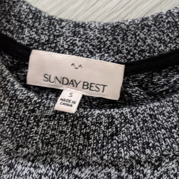 Sunday Best Heathered Grey Tolle Dress - Picture 6 of 6